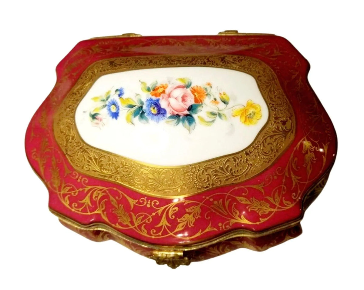 Penicaud Montaigne Chest Limited Edition 9x7x5 Limoges, view 2