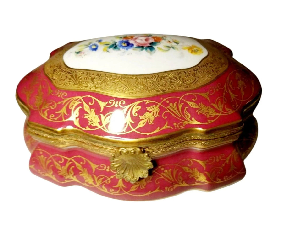 Penicaud Montaigne Chest Limited Edition 9x7x5 Limoges, view 4