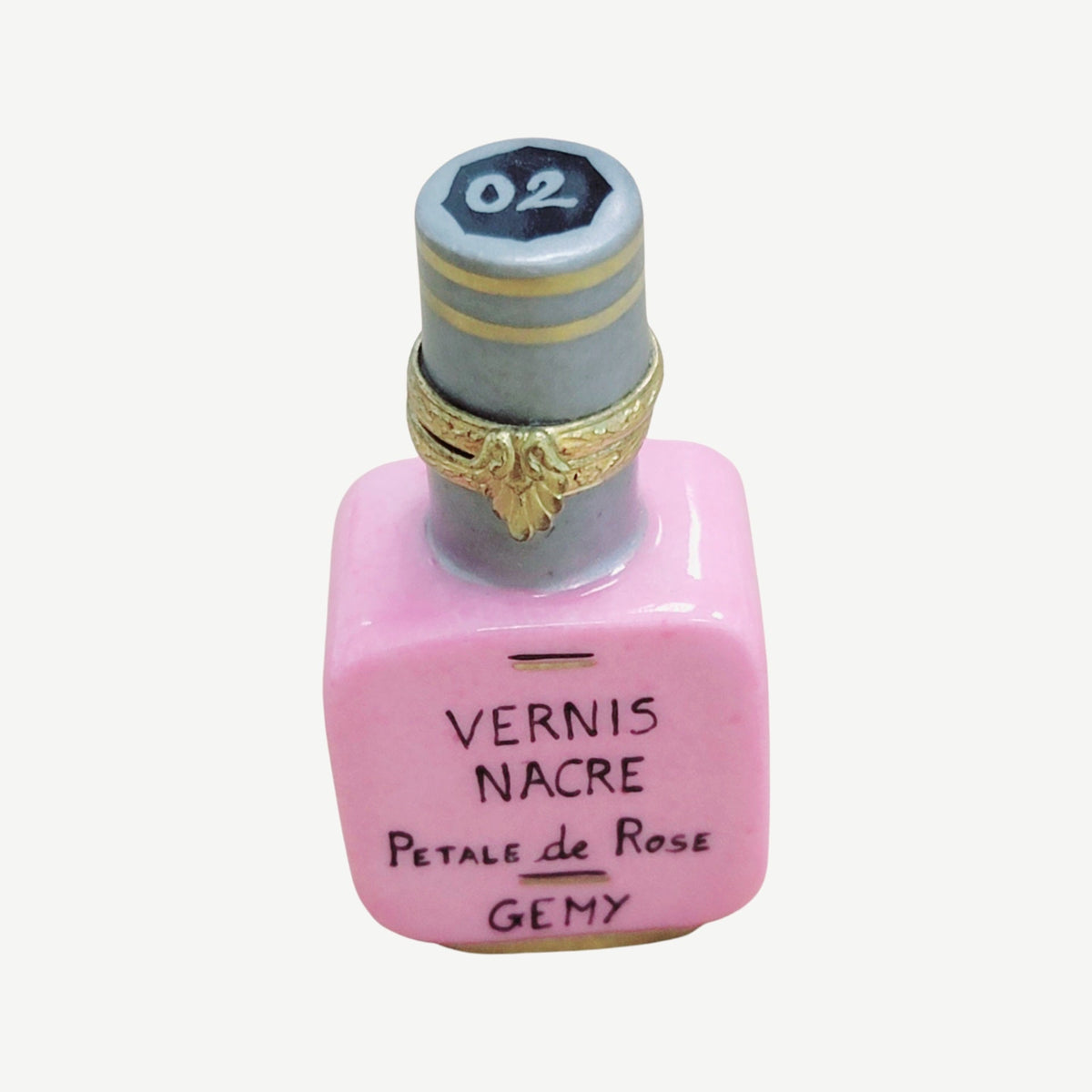 Perfume Rose Petal Figurine Limoges Box for Collectors, view 4