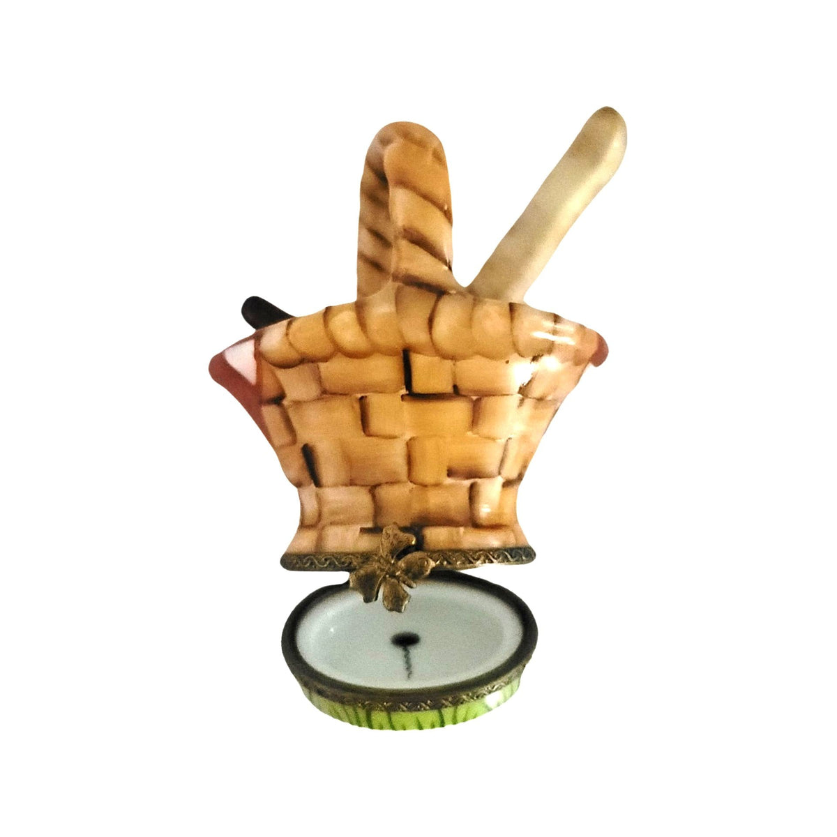 Picnic Basket Wine Bread Limoges Box, view 4