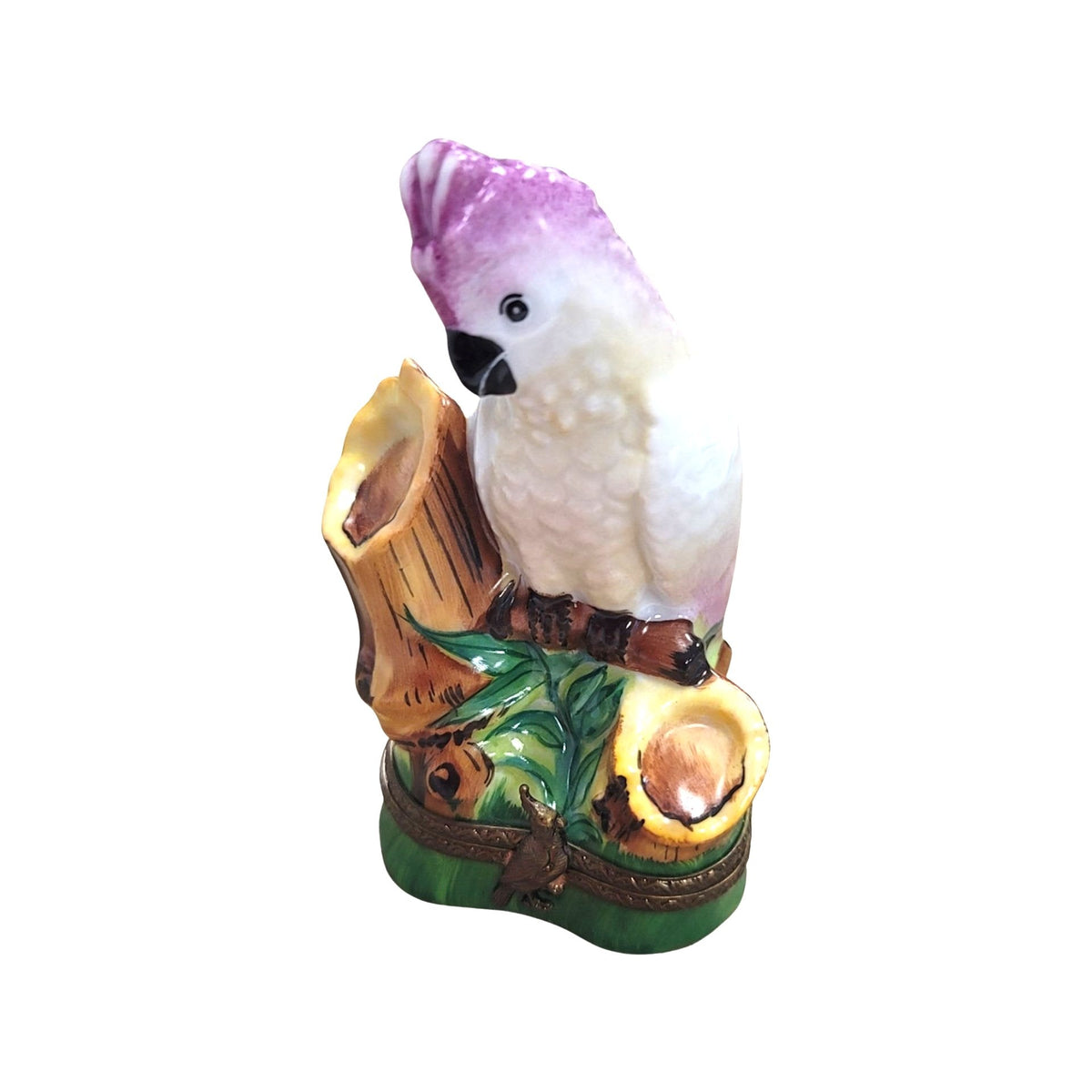 Pink Cockatoo Limoges Box for Bird Lovers, view 6