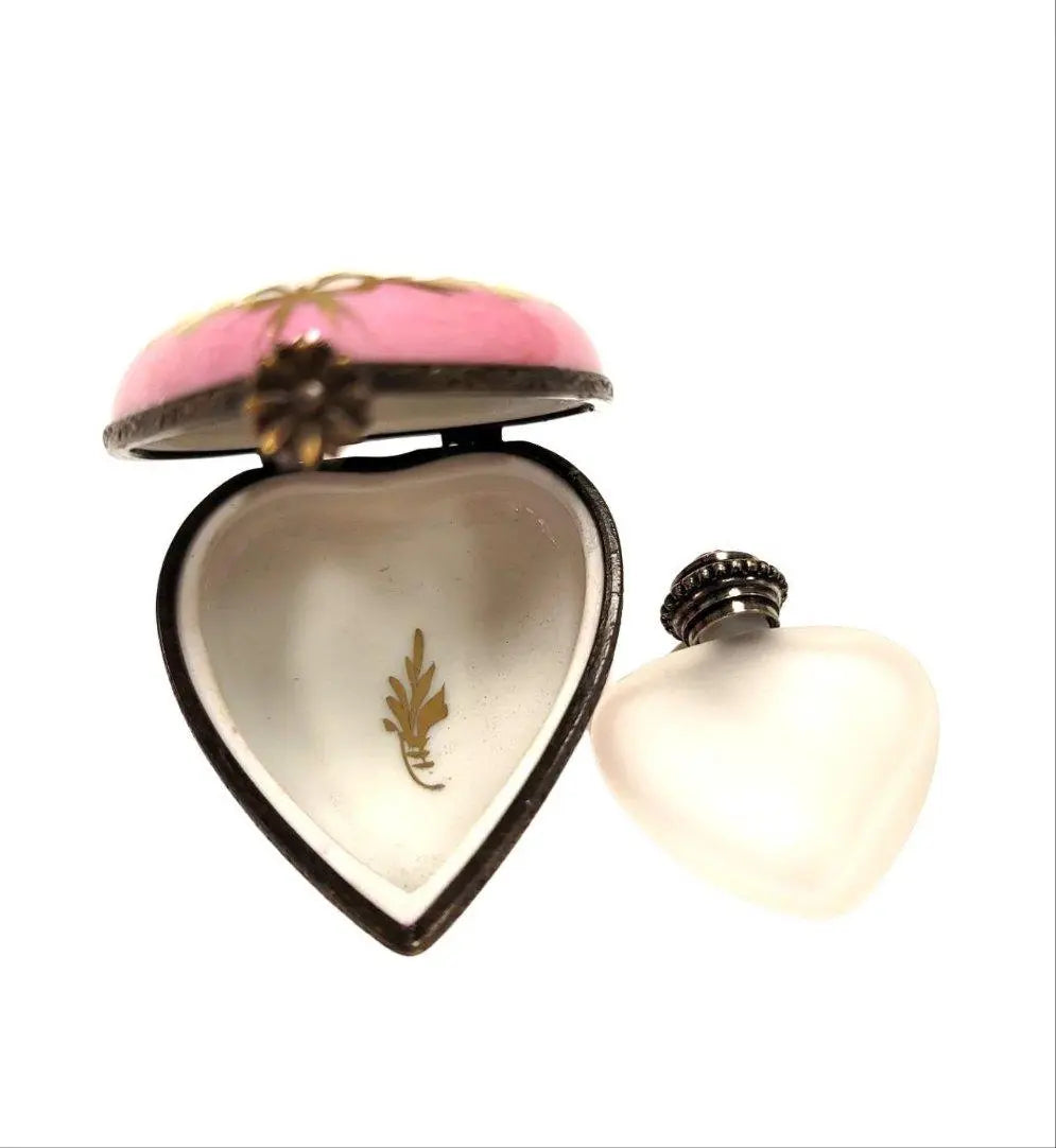 Pink Heart Perfume Bottle Inside Box, view 2