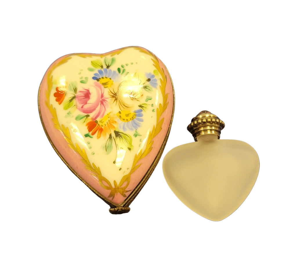 Pink Heart Perfume Bottle Inside Box, view 4
