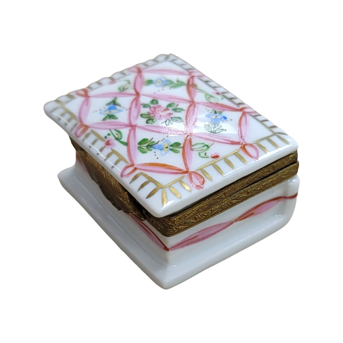 Pink Ribbon Book w Picture Frame, view 3
