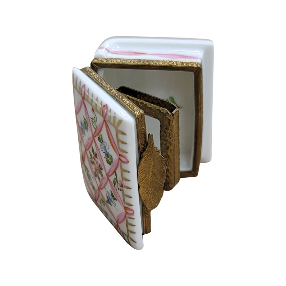 Pink Ribbon Book w Picture Frame, view 4