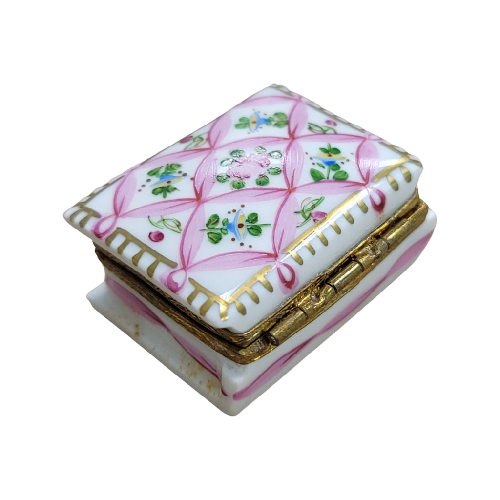 Pink Ribbon Book w Picture Frame, view 5