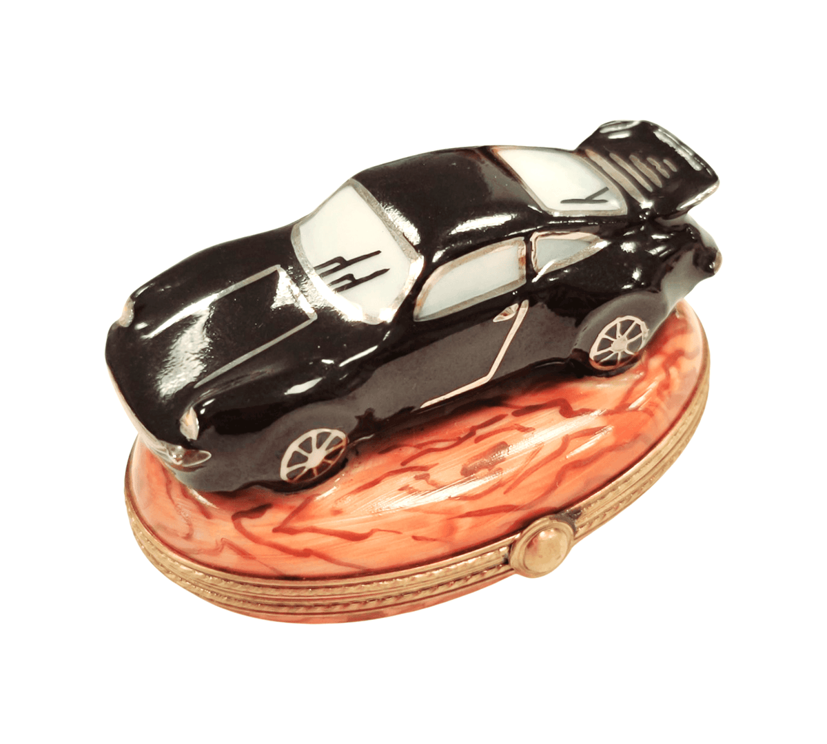 The Race Car, a Limoges keepsake with true French charm