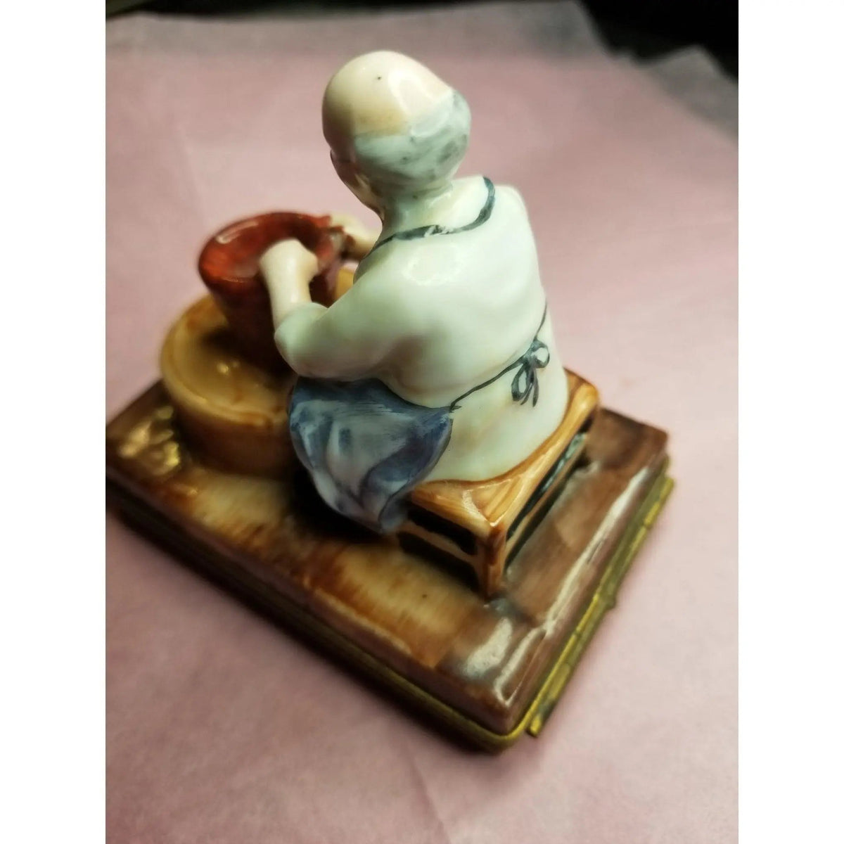 Pottery Maker Art Large Limoges Box, view 6