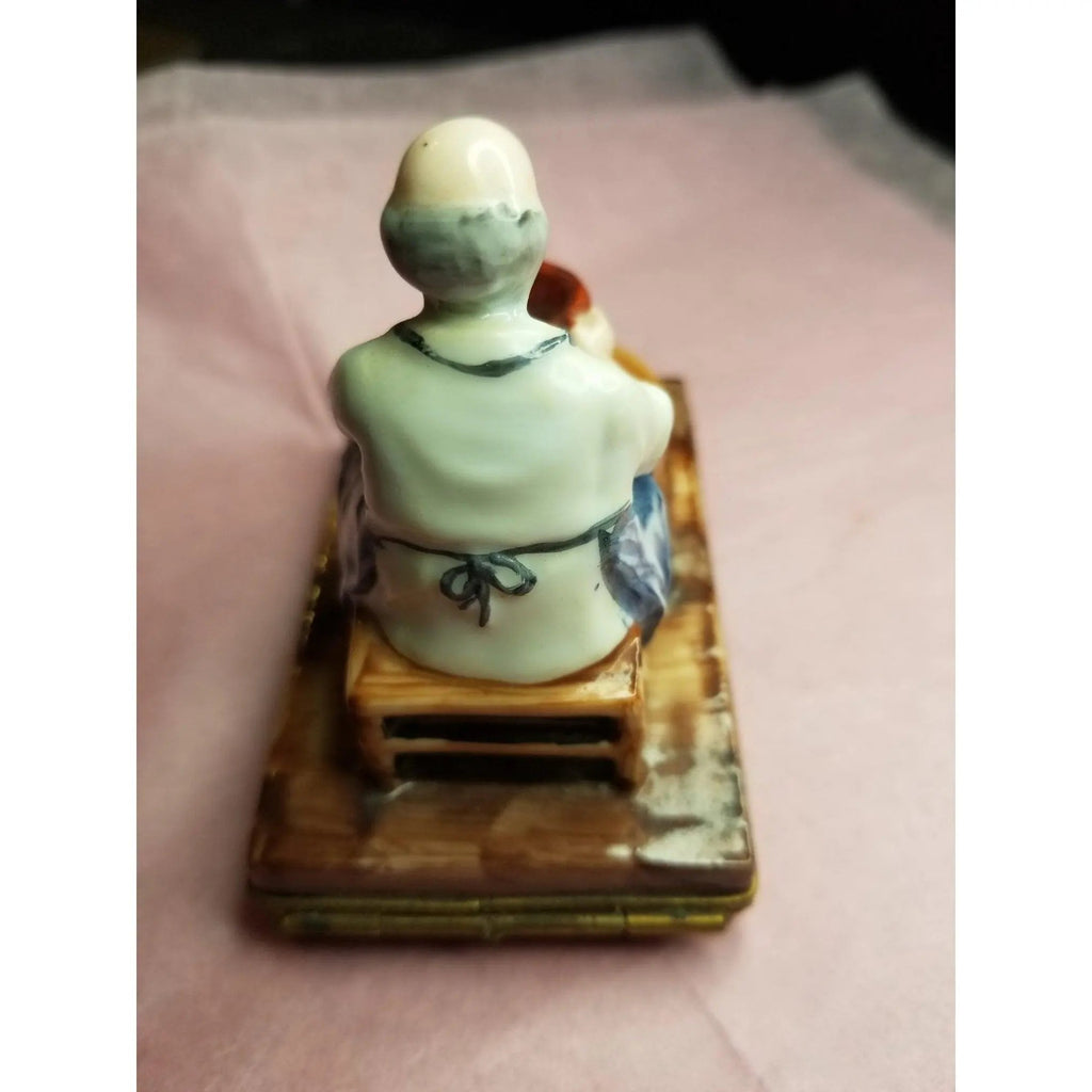 Pottery Maker Art Large Limoges Box, view 7
