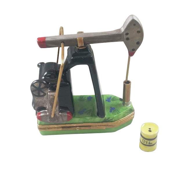Pump Jack Limoges Box Gift for Collectors, view 3