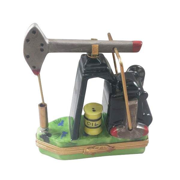 Pump Jack Limoges Box Gift for Collectors, view 4