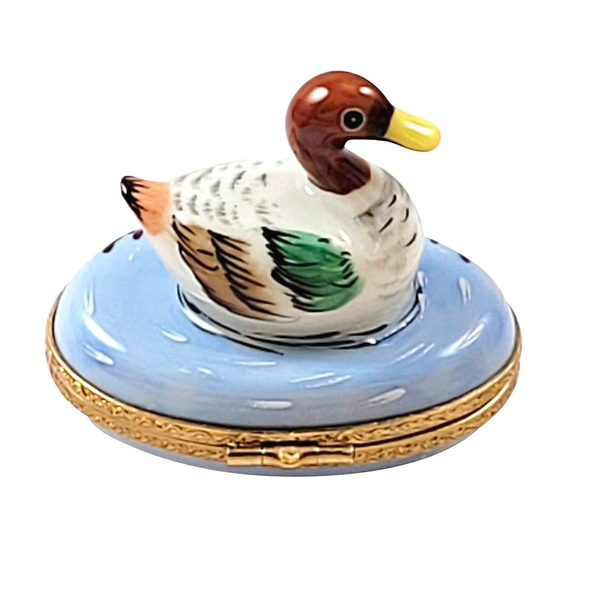 Mallard Duck Limoges Box Bird Lover Gift, view 3