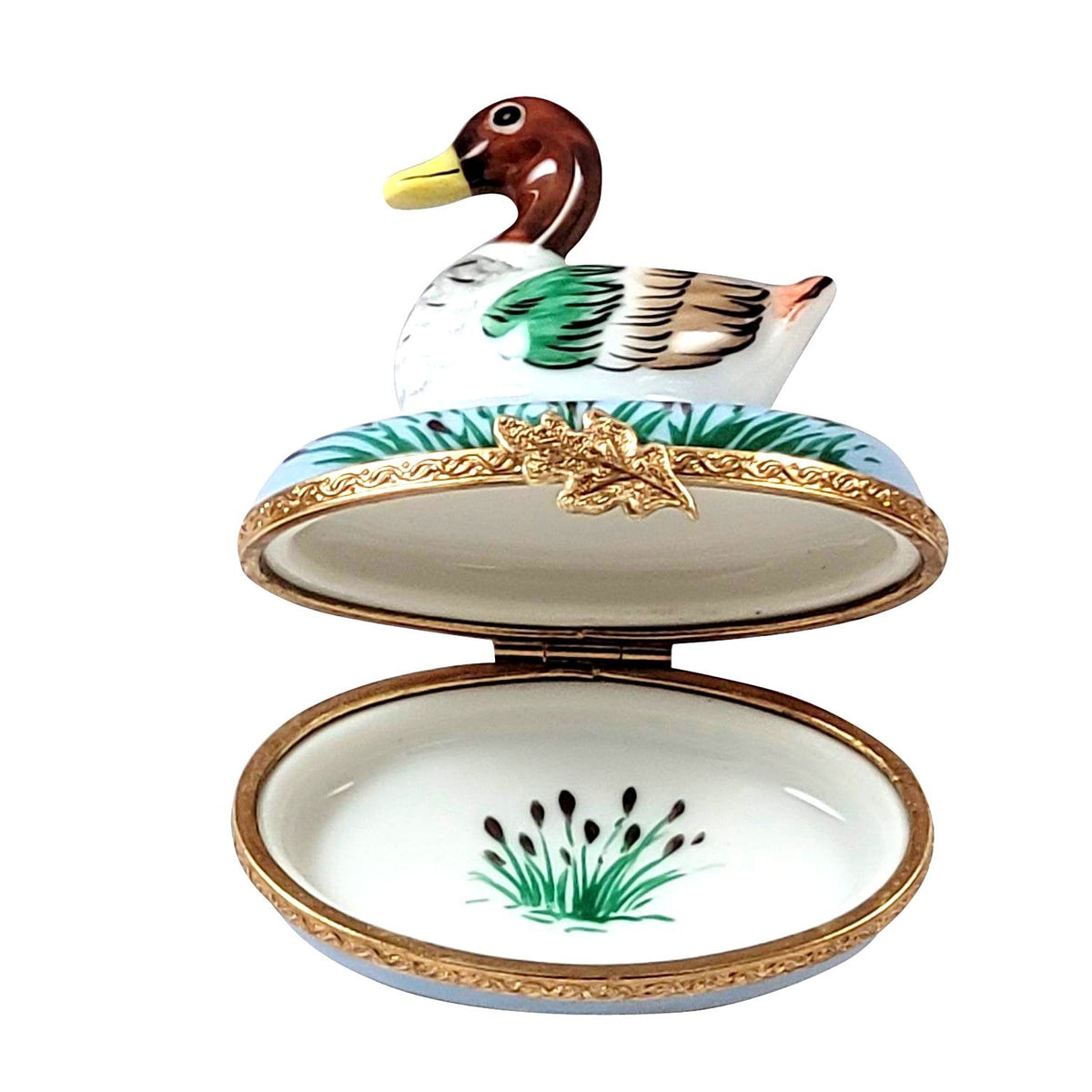 Mallard Duck Limoges Box Bird Lover Gift, view 2