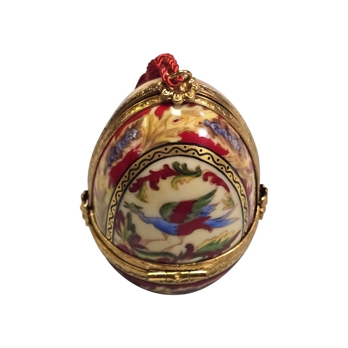Egg With Dangling Faberge Style Egg, view 5