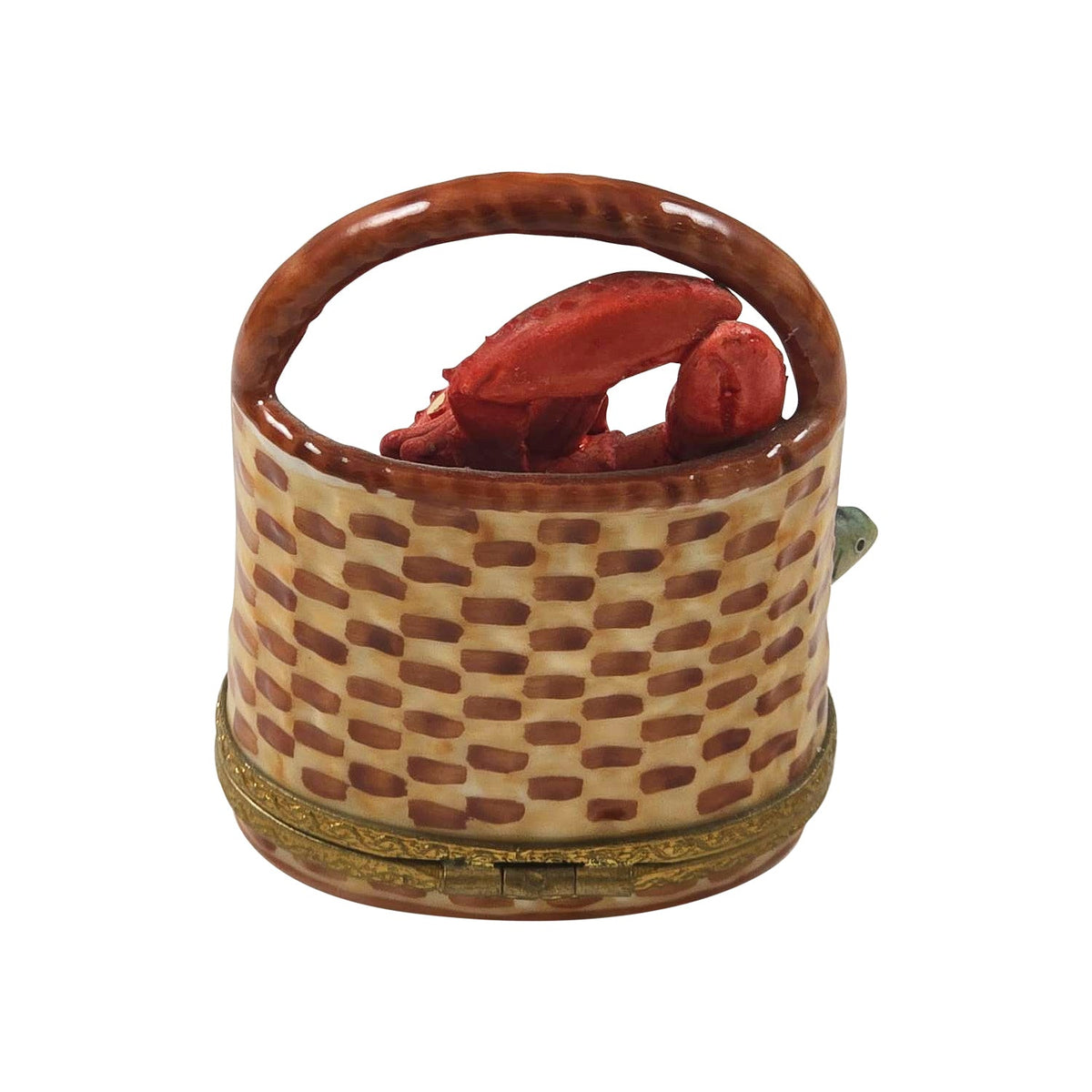 Basket with Lobster Limoges Box, view 3