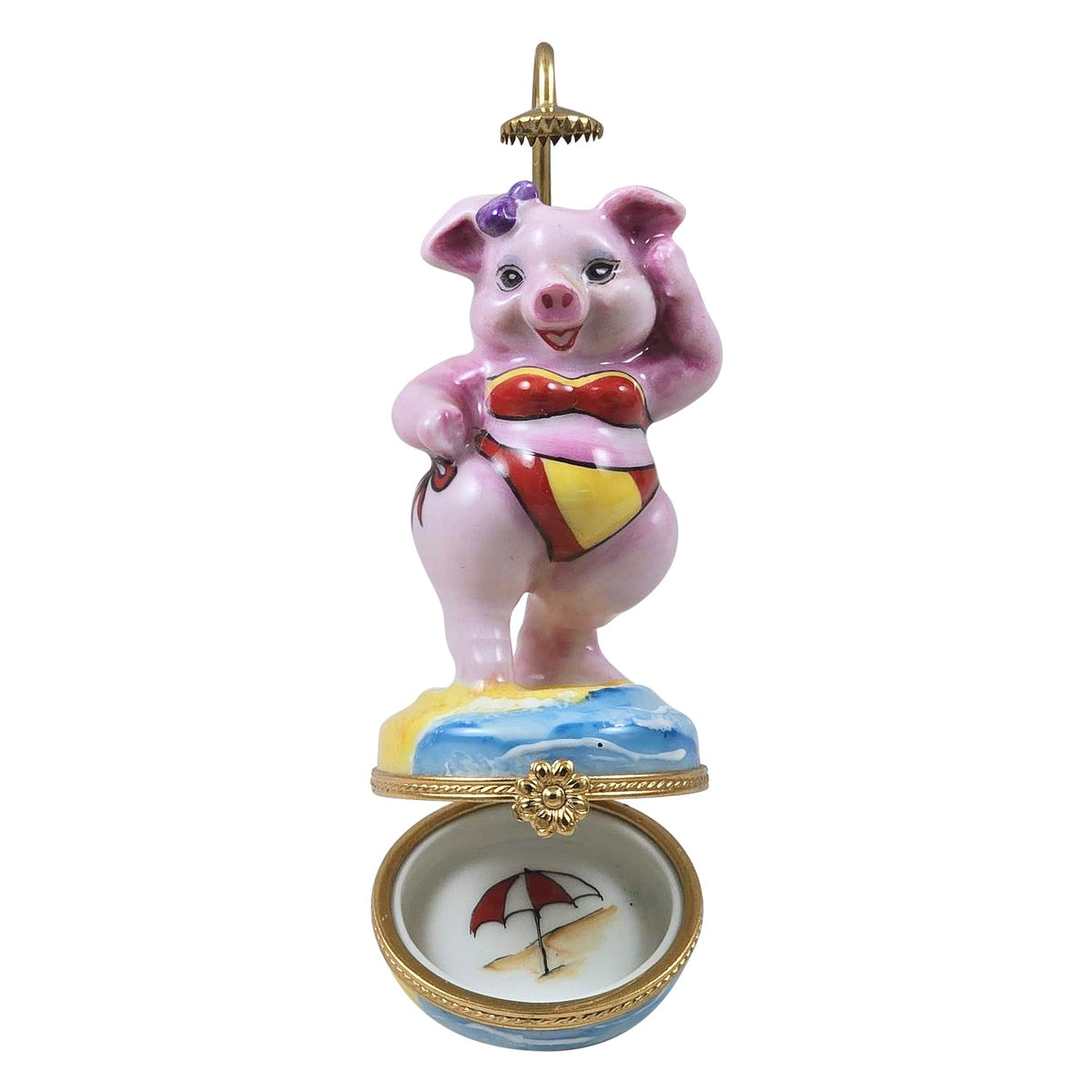 Pig in Bikini Under Shower Gift, view 2