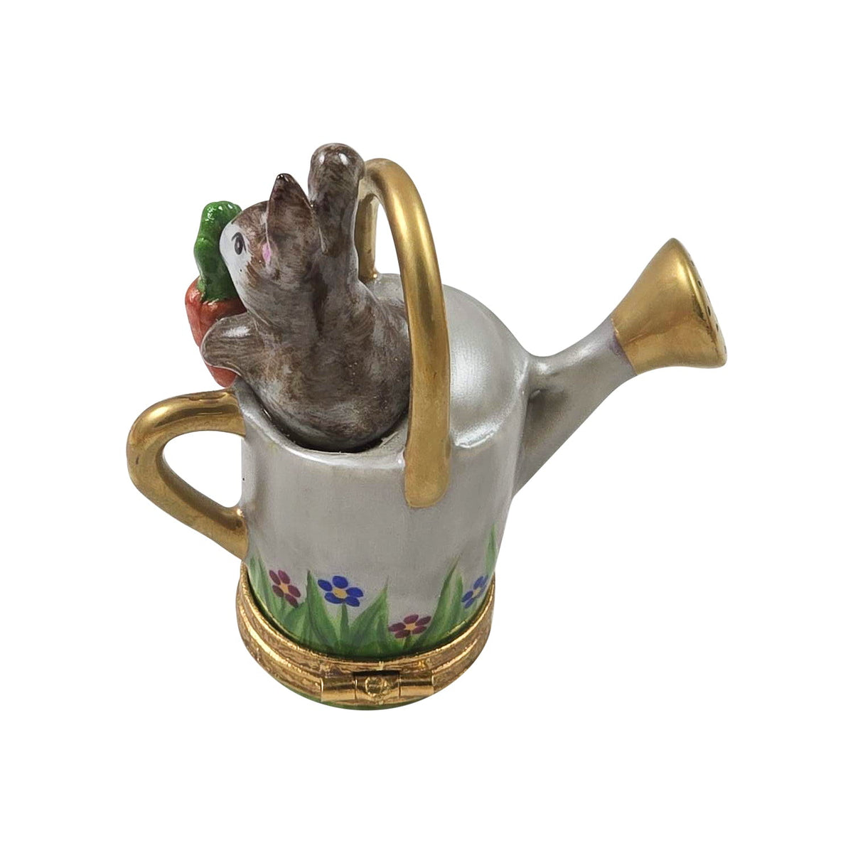 Rabbit in Watering Can for Garden Lovers, view 3