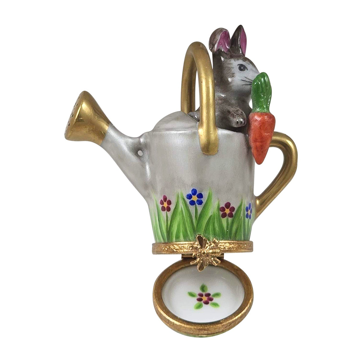Rabbit in Watering Can for Garden Lovers, view 2