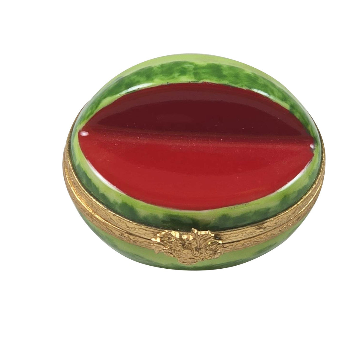 Watermelon Limoges Box for Collectors, a hand-painted Limoges porcelain gift