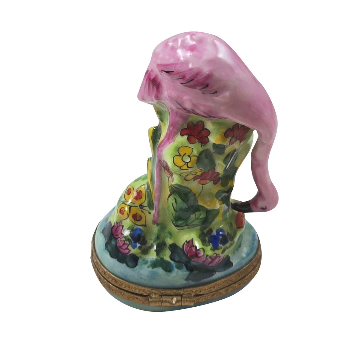 Flamingo Limoges Box for Nature Lovers, view 3