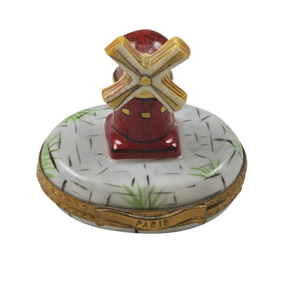 Small Moulin Rouge Limoges Box for Collectors & Gifts, a hand-painted Limoges porcelain gift
