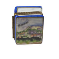 Monaco Book Limoges Box for Collectors, a hand-painted Limoges porcelain gift