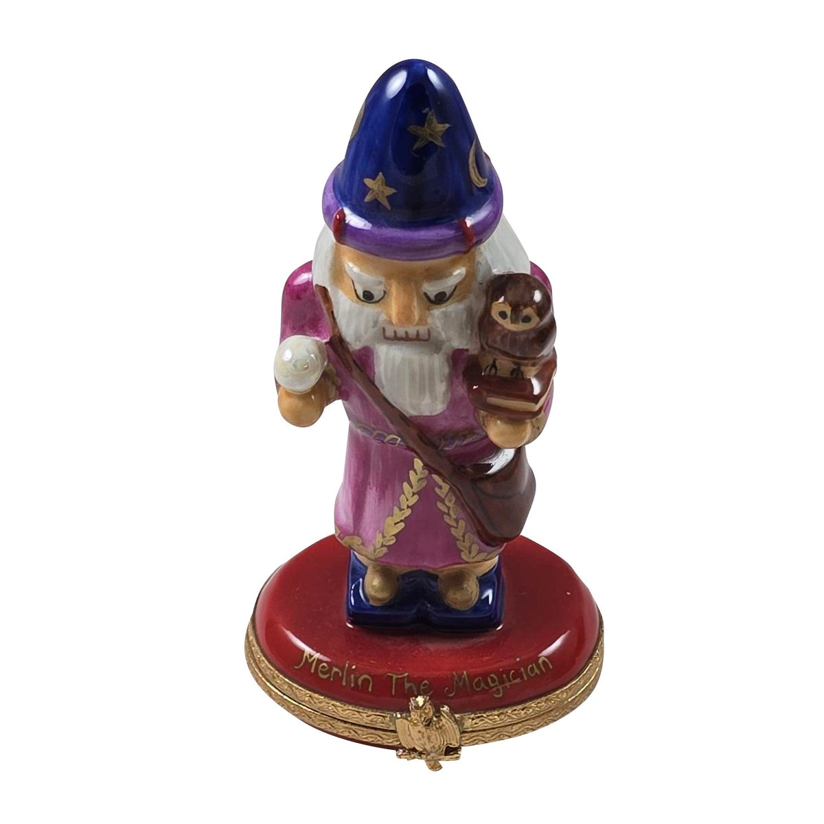 Merlin the Magician Gift, a hand-painted Limoges porcelain gift