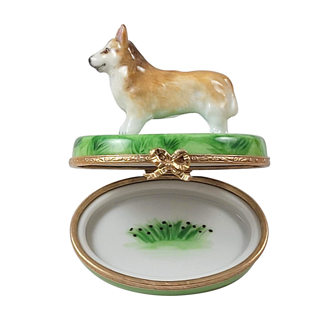 Corgi Limoges Box for Dog Lovers, view 3