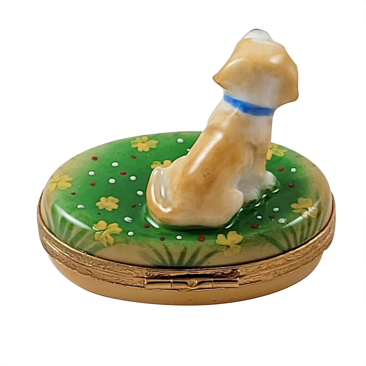 Blond Yellow Labrador Limoges Box Dog Lover Gift, view 3