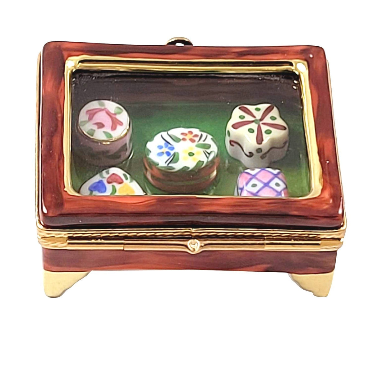 Vitrine Showcase with Limoges Boxes, view 3
