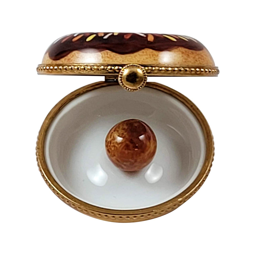 Donut Box with Removable Donut Hole Limoges Box for Collectors, view 2