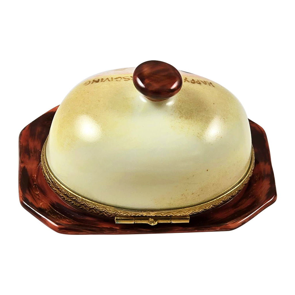Turkey Under Porcelain Dome with Family Limoges Box, view 3