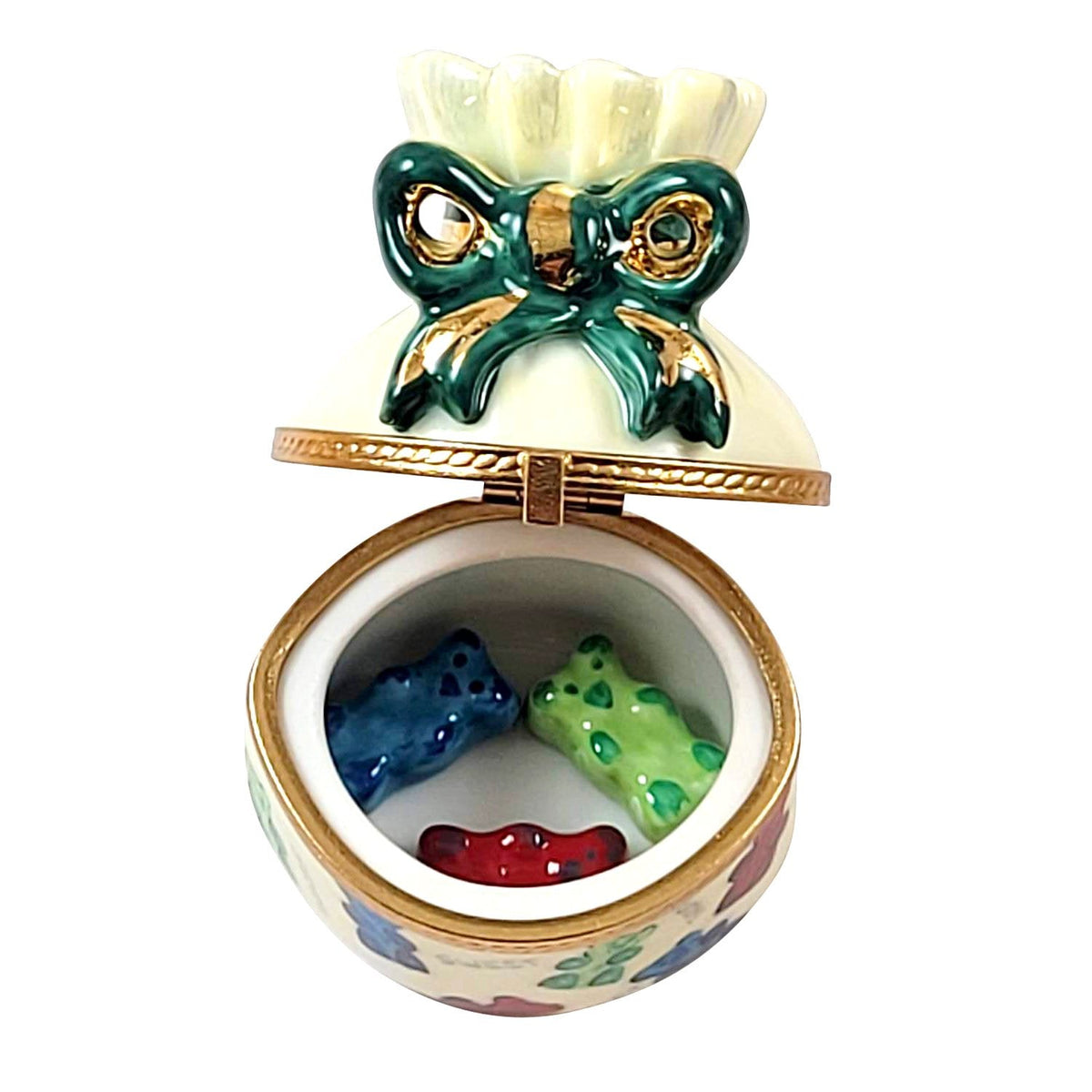 Gift Bag w Gummy Bears Figurine Limoges Box, view 2