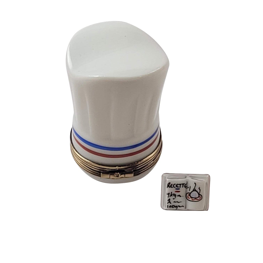Chefs Hat with Cookbook Limoges Box, view 3