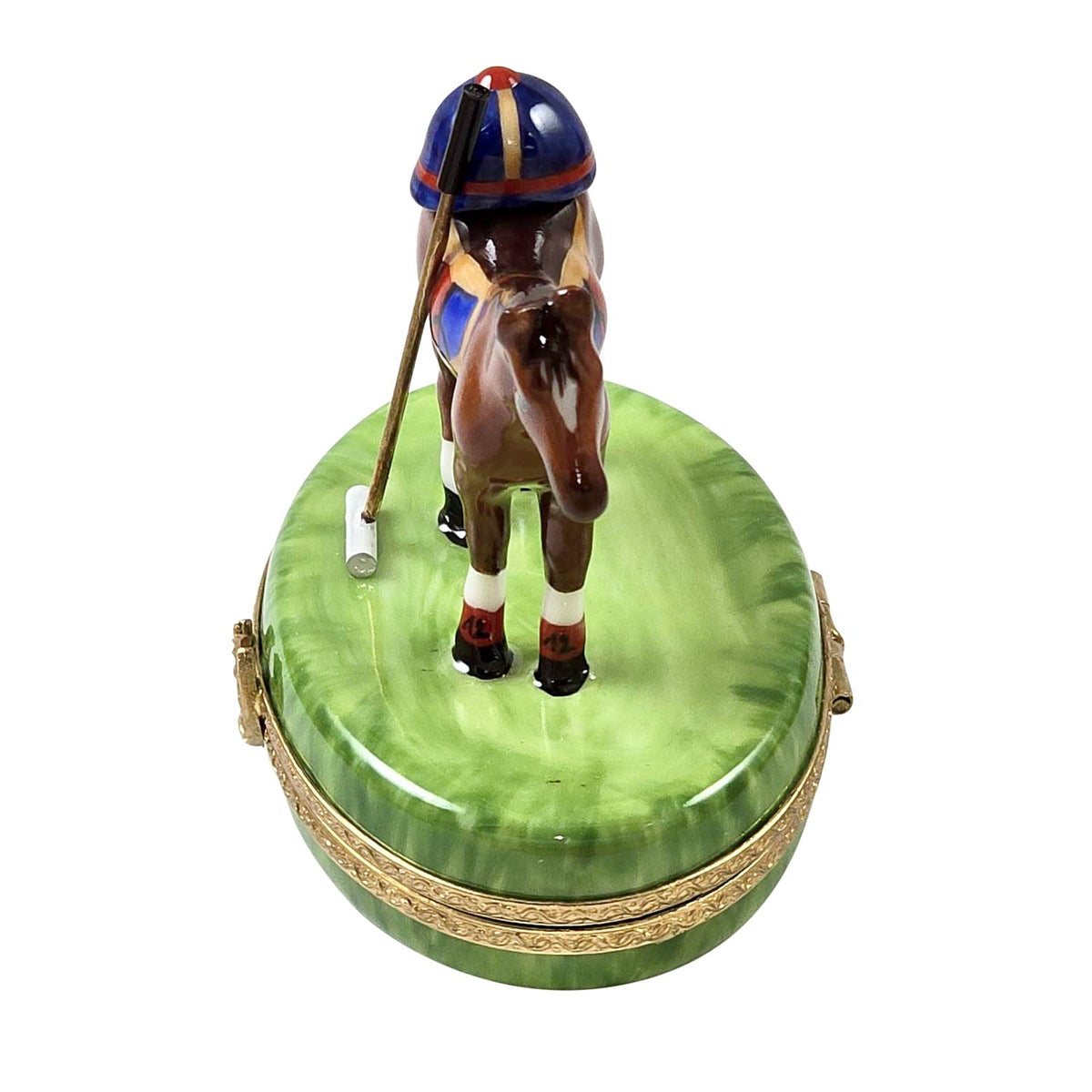 Polo Sport On Horse Limoges Box, view 4
