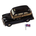 London Black Taxi Union Jack Limoges Box, a hand-painted Limoges porcelain gift