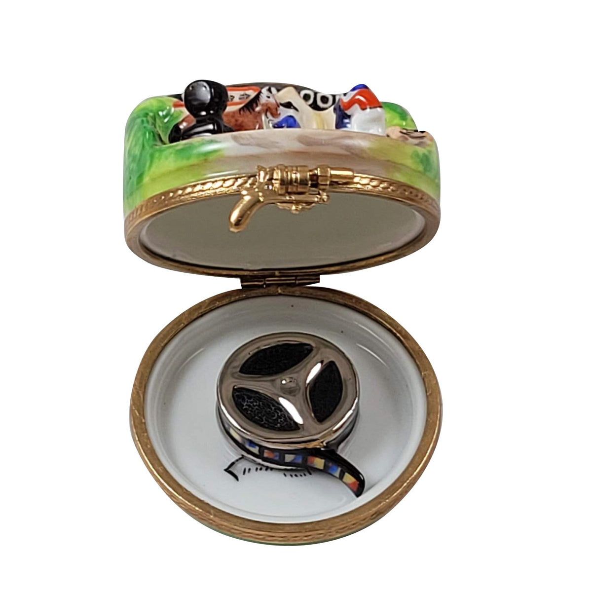 Hollywood with Removable Film Reel Limoges Box Gift, view 2
