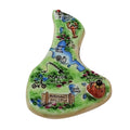 Block Island Limoges Box for Coastal Decor, a hand-painted Limoges porcelain gift