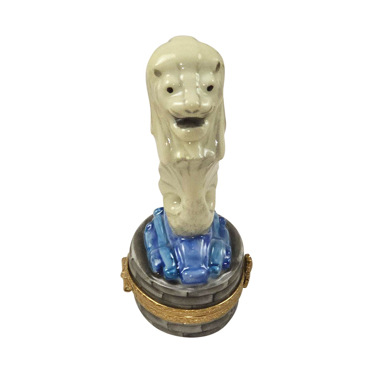 Merlion Singapore Limoges Box Travel Souvenir, view 2