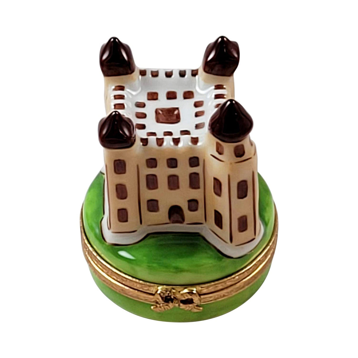 Tower of London British Castle Limoges Box, a hand-painted Limoges porcelain gift