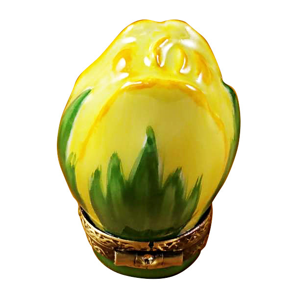 Mini Yellow Rose Bud Limoges Box for Spring Gifting, view 2