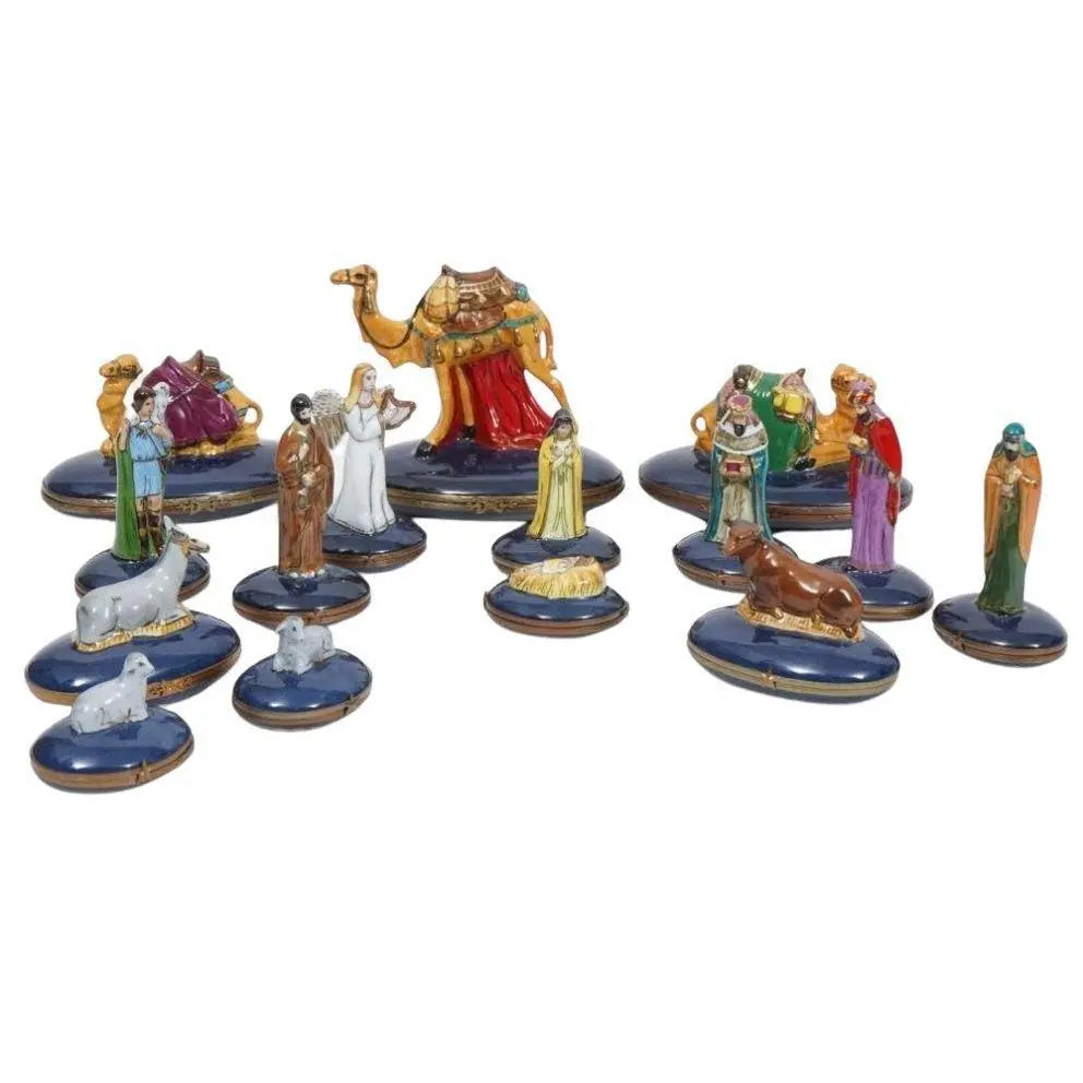 15 Piece Nativity Set Limoges Box, view 12