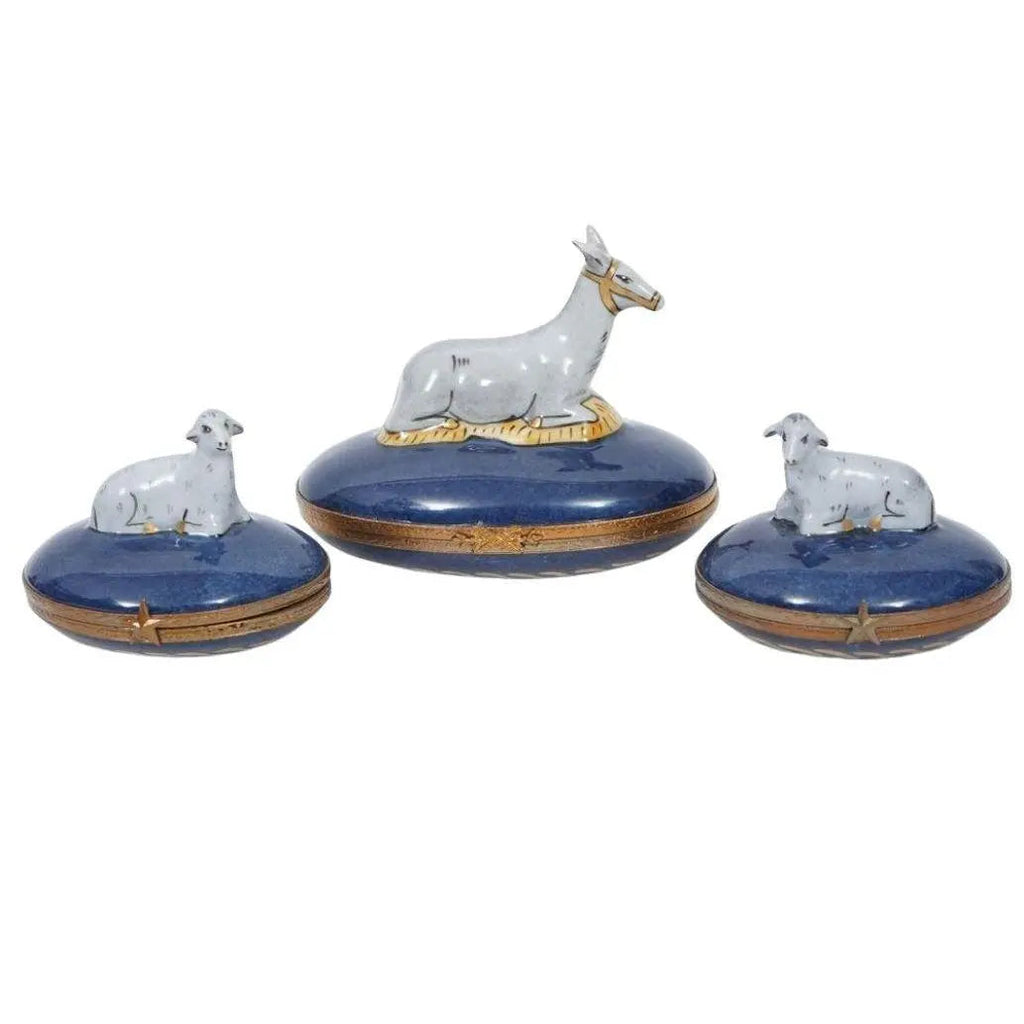 15 Piece Nativity Set Limoges Box, view 14