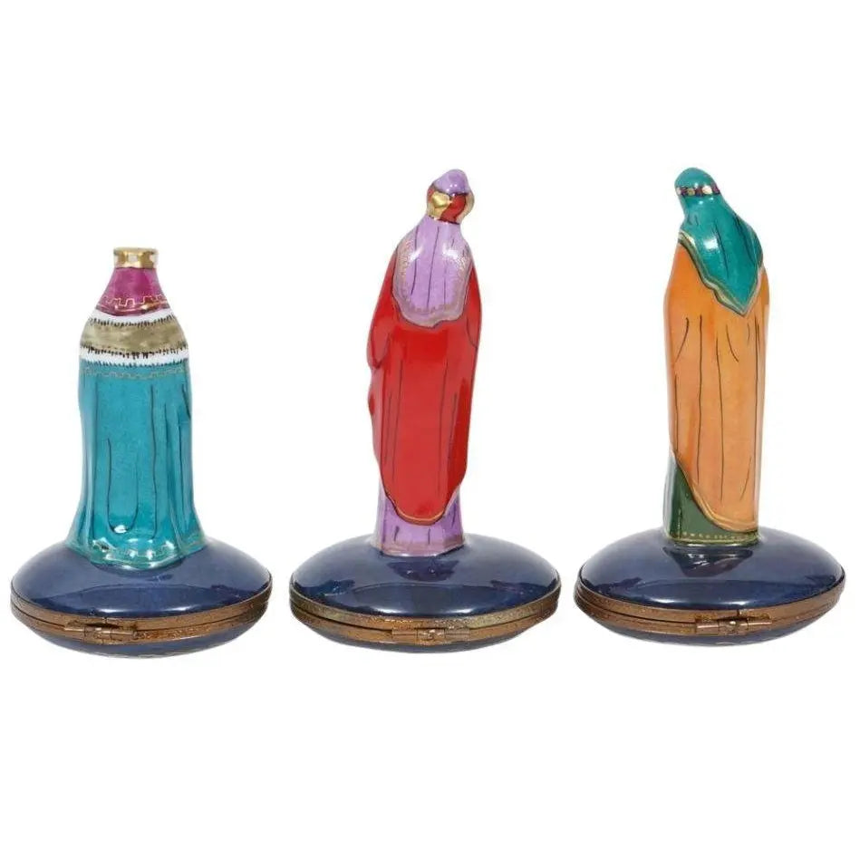 15 Piece Nativity Set Limoges box painted by hand in Limoges, France, a gift to treasure