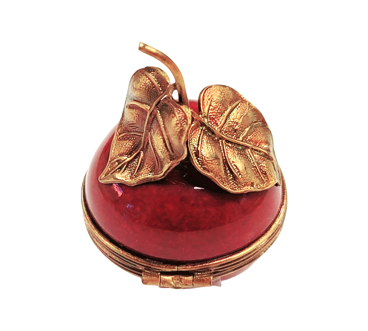 Red Cherry Figurine Brass Stem, view 2