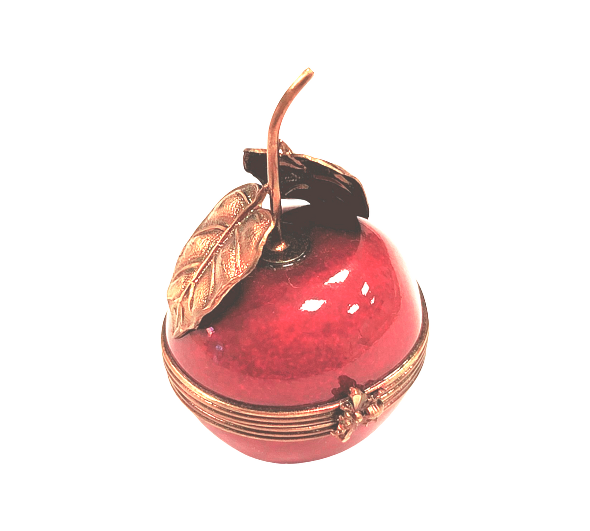 Red Cherry Figurine Brass Stem, view 3
