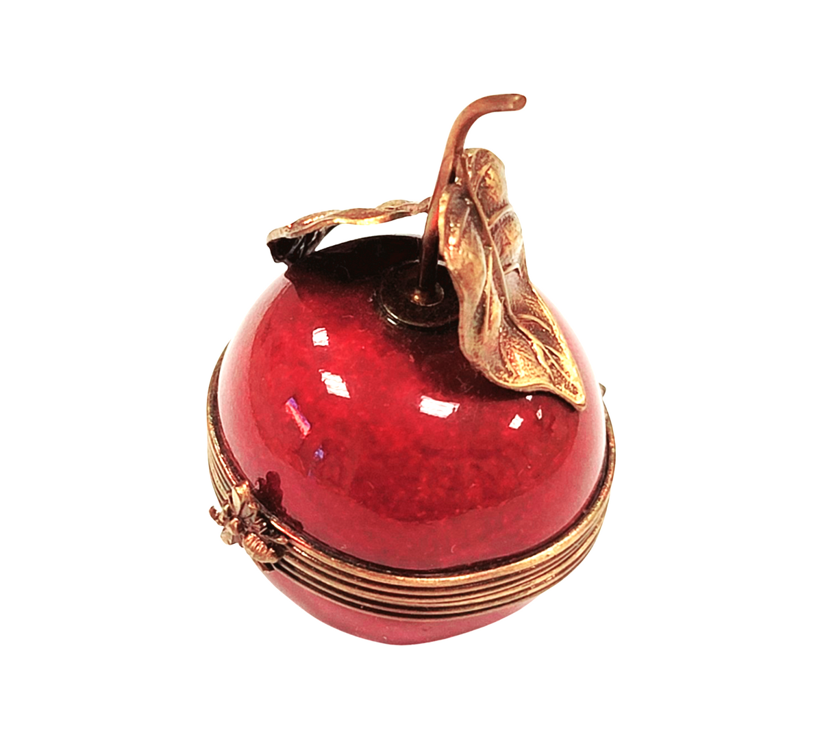 Red Cherry Figurine Brass Stem, view 6