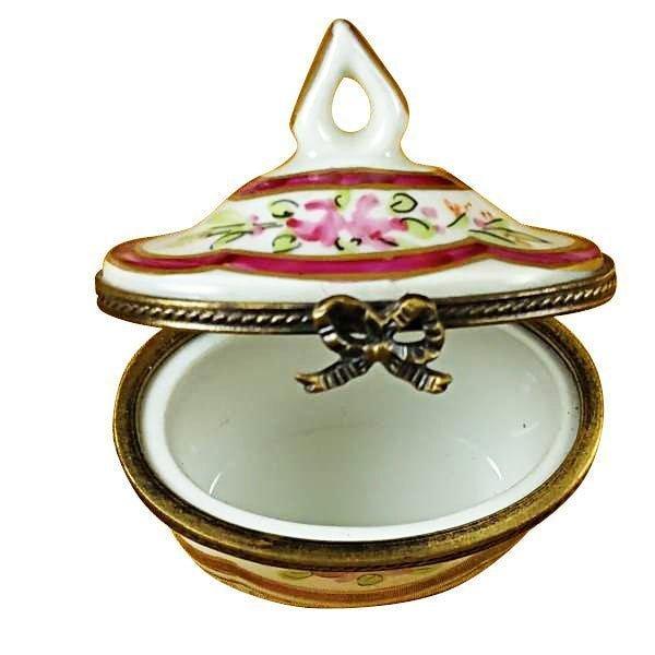 Red Crown Top Limoges Box for Elegant Collectors, view 3