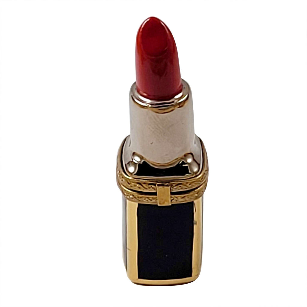 Red Lipstick Limoges Box for Beauty Lovers, a hand-painted Limoges porcelain gift