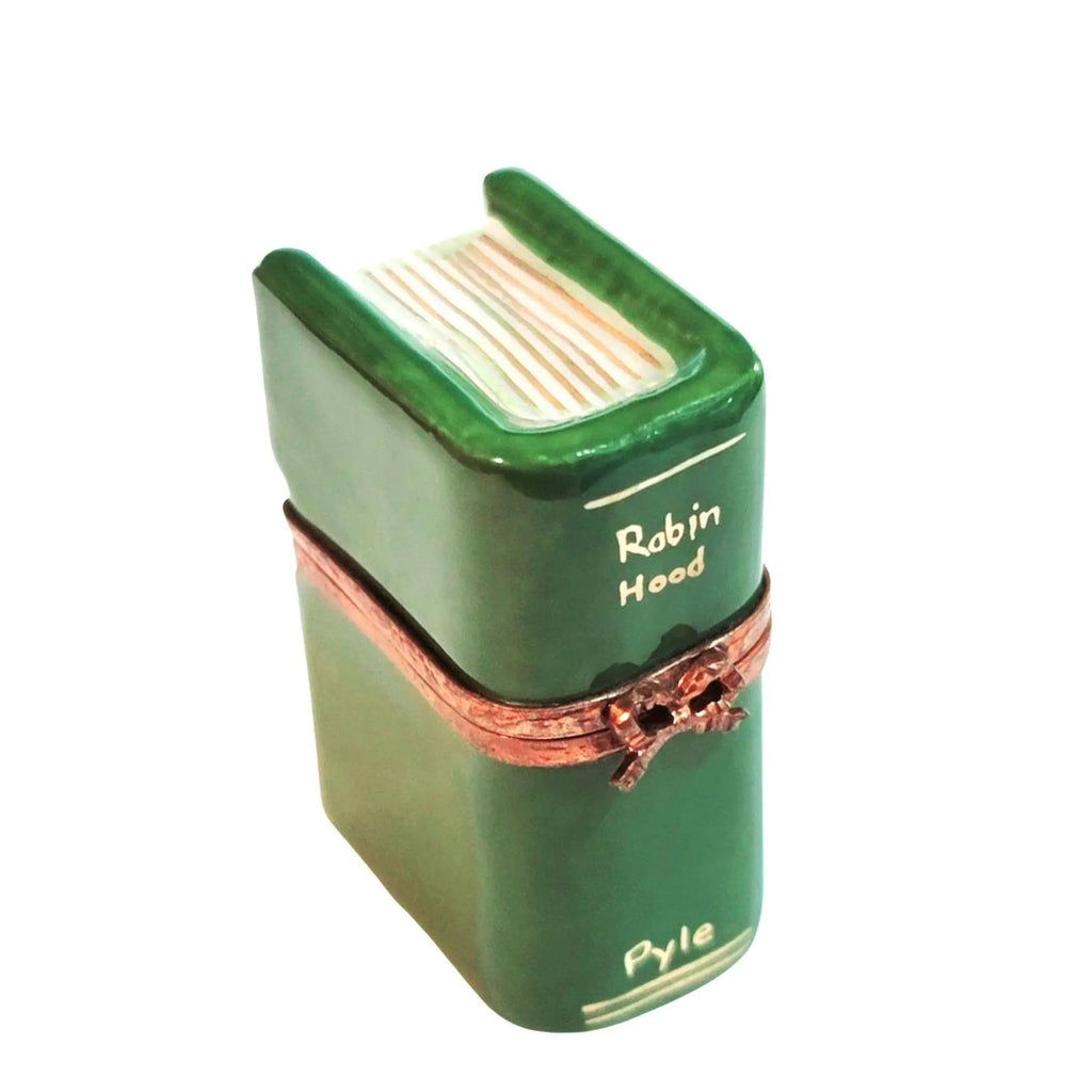Robin Hood Book Limoges Box Figurine Limoges, a hand-painted Limoges porcelain gift